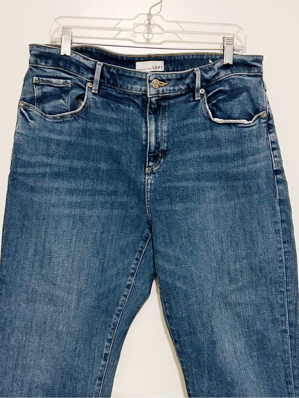 LOFT The Curvy Supersoft Girlfriend Jeans